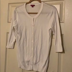 ⚜️ MERONA off-white beaded cardigan